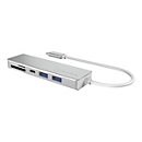 ICY BOX IB-HUB1413-CR - Dockingstation - USB-C
