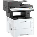 Imprimante multifonction Kyocera ECOSYS MA4500x Plus, garantie étendue, impression/copie/numérisation, L 475 x P 476 x H 575 mm, blanc/noir