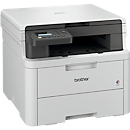 Imprimante multifonction laser couleur Brother DCP-L3520CDW, 3 en 1, USB/WLAN, impression recto-verso automatique/mobile, jusqu'à A4, toner inclus