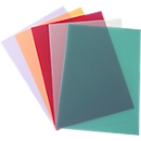 Inbindcovers PolyTechno, polypropeen, wit-doorschijnend, 50 stuks