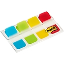 Index Strong Mini Post-it®, Signets 4 x 10, classés par couleur, très puissant