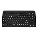 InduKey InduProof Advanced TKG-104-MB-IP68-VESA-BLACK - Tastatur - USB - Deutsch - Schwarz