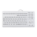 InduKey InduProof Advanced TKG-104-MB-IP68-VESA-GREY - Tastatur - mit Touchpad - USB - USA - Grau