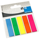 INFO Haftstreifen Page Marker, 12 mm x 50 mm, 5 x 25 Blatt, Rechteck