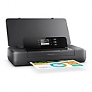 Inkjetprinter HP OfficeJet 200, USB/wifi, draagbaar, werkt op netstroom/batterij, tot A4