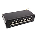 InLine - Patch Panel - geeignet für Wandmontage - CAT 6a - STP - RJ-45 X 8