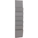 Insteekbord hangend model, PP, A5 staand, 6 vakken