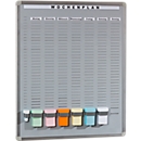 Insteekbord T-Card systeem incl. accessoires, 605 x 652 mm