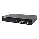 Intellinet 8-Port Gigabit Ethernet PoE+ Switch, 8 x PoE ports, IEEE 802.3at/af Power-over-Ethernet (PoE+/PoE), Endspan, Desktop, Box - Switch - 8 Anschlüsse - an Rack montierbar
