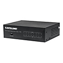 Intellinet 8-Port Gigabit Ethernet PoE+ Switch, IEEE 802.3at/af Power over Ethernet (PoE+/PoE) Compliant, 60 W, Desktop, Box - Switch - 8 Anschlüsse