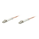 Intellinet Fiber Optic Patch Cable, OM1, LC/LC, 3m, Orange, Duplex, Multimode, 62.5/125 µm, LSZH, Fibre, Lifetime Warranty, Polybag - Patch-Kabel - 3 m - orange