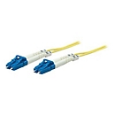Intellinet Fiber Optic Patch Cable, OS2, LC/LC, 3m, Yellow, Duplex, Single-Mode, 9/125 µm, LSZH, Fibre, Lifetime Warranty, Polybag - Patch-Kabel - LC Single-Modus (M) zu LC Single-Modus (M) - 3 m - Glasfaser - Duplex