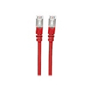 Intellinet Network Patch Cable, Cat6, 20m, Red, Copper, S/FTP, LSOH / LSZH, PVC, RJ45, Gold Plated Contacts, Snagless, Booted, Lifetime Warranty, Polybag - Patch-Kabel - 20 m - Rot