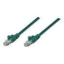 Intellinet Network Patch Cable, Cat6A, 20m, Green, Copper, S/FTP, LSOH / LSZH, PVC, RJ45, Gold Plated Contacts, Snagless, Booted, Lifetime Warranty, Polybag - Patch-Kabel (DTE) - RJ-45 (M) zu RJ-45 (M) - 20 m - SFTP, PiMF - CAT 6a