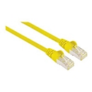 Intellinet Network Patch Cable, Cat6A, 5m, Yellow, Copper, S/FTP, LSOH / LSZH, PVC, RJ45, Gold Plated Contacts, Snagless, Booted, Lifetime Warranty, Polybag - Patch-Kabel - 5 m - Gelb