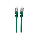 Intellinet Network Patch Cable, Cat7 Cable/Cat6A Plugs, 10m, Green, Copper, S/FTP, LSOH / LSZH, PVC, RJ45, Gold Plated Contacts, Snagless, Booted, Lifetime Warranty, Polybag - Netzwerkkabel - 10 m - grün
