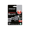Intenso - Flash-Speicherkarte (microSDHC/SD-Adapter inbegriffen) - 16 GB - UHS Class 1 / Class10 - microSDHC UHS-I