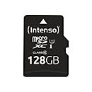 Intenso - Flash-Speicherkarte (microSDXC-an-SD-Adapter inbegriffen) - 128 GB - UHS-I / Class10 - microSDXC UHS-I