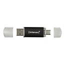 Intenso Twist Line - USB-Flash-Laufwerk - 32 GB - USB 3.2 Gen 1 / USB-C - Anthrazit