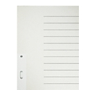 Intercalaires en papier LEITZ®, A4, pour classeurs suspendus, vierge (20 feuilles), n° 6096