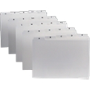 Intercalaires pour boîtes à fiches DURABLE, format A5, lettres A à Z, plastique, blanc