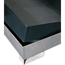 Inzetbakje voor IBC-station ASECOS, polyethyleen, B 1230 x D 1630 x H 565 mm