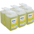 Jabón de espuma perfumado Kleenex® Fresh 6386, 6 x 1 litro, perfumado, verde