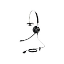 Jabra BIZ 2400 II QD Mono NC 3-in-1 Wideband - Headset - On-Ear - konvertierbar - kabelgebunden - Quick Disconnect