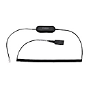 Jabra GN1218 AC Attenuation - Headset-Kabel - Quick Disconnect Stecker - 2 m - für Cisco IP Phone 78XX, 88XX; BIZ 1500, 2300, 2400