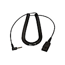 Jabra PC CORD - Headset-Kabel - Mini-Stecker männlich zu Quick Disconnect