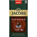 Jacobs Espresso 10 Intenso Kaffeekapseln, Röstkaffee, 10 x 52 g, Nespresso®-kompatibel, gemahlen