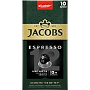 Jacobs Professional Espresso 12 Ristretto Kaffeekapseln, Röstkaffee, 10 x 52 g, Nespresso®-kompatibel, gemahlen