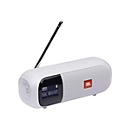 JBL Tuner 2 - Tragbares DAB-Radio - 5 Watt - kein Betriebssystem - weiß