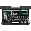 Jeu de clés à douille 86TX, 63 pièces, 1/4 + 1/2 pouce, SW 4-30 mm, Z.22/36, 6 pans