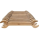 Jeu de clés mixtes Endres, 12 pièces, SW 6-32 mm, aluminium-bronze composite, anti-étincelles, à six pans