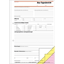 Journal de chantier SD063 sigel®, format A4 portrait, 3 x 40 feuilles