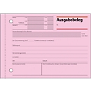 Justificatif de dépenses AG615 sigel®, format A6, 50 feuilles, rose