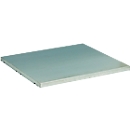 Justrite SpillSlope® stalen legbord, tot 159 kg, gegalvaniseerd voor veiligheidsopslagkast H 1650 x B 860 x D 860 mm