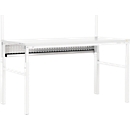 Kabelwanne Treston TPHCT150, für TPH715/915 & TPB715 Arbeitstische, B 1115 x T 45 x H 205 mm, Stahl, hellgrau