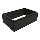 Kängabox® bovenframe, voor Expert GN 1/1 thermoboxen, L 600 x B 400 x H 180 mm, EPP, zwart