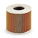 Kärcher Patronenfilter, für Nass-Trockensauger NT27/1 und NT48/1, Ø 160 x H 140 mm, Papier, braun, 1 Stück