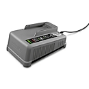 Kärcher Schnellladegerät Battery Power+ 36/60, kabelgebunden, für Kärcher Wechselakkus mit 36 V, Ladestrom 6 A, LED-Anzeige, inkl. Wandhalterung, grau