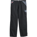 KANSAS® broek met tailleband Color, zwart/grijs, m. 44