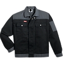 KANSAS® Bundjacke Color, schwarz/grau, Gr. S