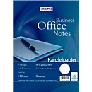 Kanzleipapier LANDRÉ Office, A3 auf A4 gefalzt, 80 g/m², 250 Bögen pro Packung, liniert
