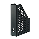 KARMA-magazijnmap, DIN A4/C4, 100% gerecycled materiaal, B 76 x D 246 x H 315 mm, H-front: 148 mm, zwart