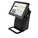 Kassa Olympia Touch 200 TSE, Android 4.1, 80 gebruikers, 9,7" TFT-aanraakscherm, thermische printer, USB/LAN/RS232/RJ-11/Micro-SD, afsluitbaar, zwart