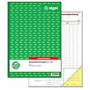 Kassenabrechnung Sigel SD006, selbstdurchschreibend, DIN A4, 2 x 40 Blatt