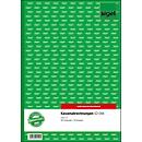 Kassenabrechnung Sigel SD006, selbstdurchschreibend, DIN A4, 2 x 40 Blatt
