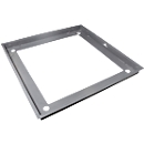 KERN Cadre de fosse BIC-A06, L 1588 x P 1588 x H 107 mm, pour plateaux de pesée 1500 x 1500 x 108 mm